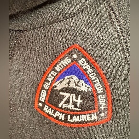 RALPH‎ LAUREN Hooded Fleece Tunic Dress, Girls Size 7 - Picture 8 of 12